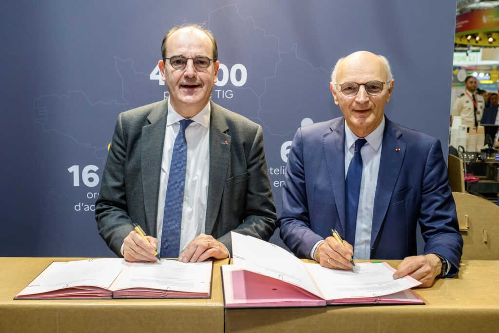 Didier Migaud, garde des Sceaux, ministre de la Justice et Jean Castex, président-directeur général de la RATP, Premier ministre de 2020 à 2022. Crédit photo : Ministère de la Justice